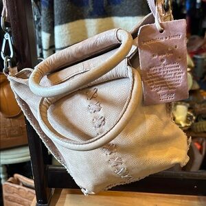 Latico Soft Pink Leather Mini Bag